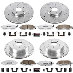PowerStop Z26 Street Warrior Brake Upgrade Kits for 2011-2014 MURANO - K4476-26
