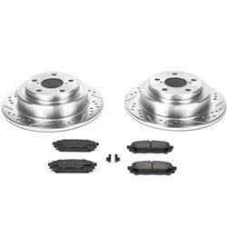 PowerStop Z23 Evolution Sport Brake Upgrade Kits for 2005-2006 9-2X, 2004-2008 FORESTER, 2003-2007 IMPREZA - K447