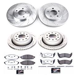 PowerStop Z26 Street Warrior Brake Upgrade Kits for 2003-2011 TOWN CAR - K4486-26