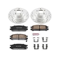 PowerStop Z23 Evolution Sport Brake Upgrade Kits for 1993-1998 IMPREZA, 1990-1999 LEGACY - K448