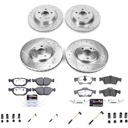 PowerStop Z26 Street Warrior Brake Upgrade Kits for 2003-2006 S500 - K4507-26