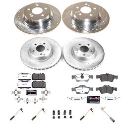 PowerStop Z26 Street Warrior Brake Upgrade Kits for 2004-2006 E500 - K4513-26