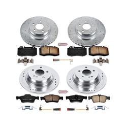 PowerStop Z23 Evolution Sport Brake Upgrade Kits for 2004-2006 E500 - K4513