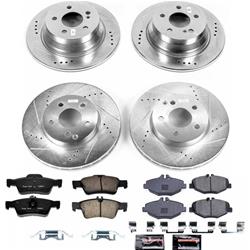 PowerStop Z23 Evolution Sport Brake Upgrade Kits for 2006 E320 - K4515