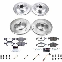PowerStop Z26 Street Warrior Brake Upgrade Kits for 2004-2005 E500 - K4517-26