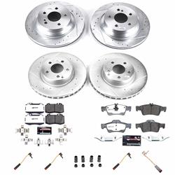 PowerStop Z26 Street Warrior Brake Upgrade Kits for 2006 E350, 2003-2006 E500 - K4521-26