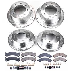 PowerStop Z23 Evolution Sport Brake Upgrade Kits for 2003-2008 EXPRESS 3500, SAVANA 3500 - K4528