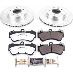 PowerStop Z26 Street Warrior Brake Upgrade Kits for 2003-2010 CAYENNE, 2004-2006 TOUAREG - K4554-26