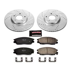 PowerStop Z23 Evolution Sport Brake Upgrade Kits for 2004-2006 AMANTI, 2003-2005 XG350 - K4557