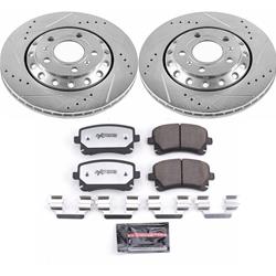 PowerStop Z26 Street Warrior Brake Upgrade Kits for 2003-2010 A8 QUATTRO, 2004-2006 PHAETON - K4562-26