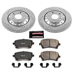 PowerStop Z23 Evolution Sport Brake Upgrade Kits for 2003-2010 A8 QUATTRO, 2004-2006 PHAETON - K4562