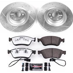 PowerStop Z26 Street Warrior Brake Upgrade Kits for 2003-2010 A8 QUATTRO, 2004-2006 PHAETON - K4570-26