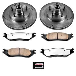 PowerStop Z36 Truck and Tow Brake Upgrade Kits for 2004-2006 E-150, 2004-2005 E-150 CLUB WAGON - K4578-36