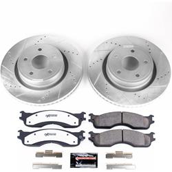 PowerStop Z36 Truck and Tow Brake Upgrade Kits for 2004 RAM 1500 - K4584-36