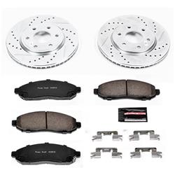 PowerStop Z23 Evolution Sport Brake Upgrade Kits for 2009-2012 EQUATOR, 2005-2015 FRONTIER - K4611