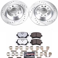 PowerStop Z26 Street Warrior Brake Upgrade Kits for 2006-2011 A6, 2005-2008 A6 QUATTRO - K4625-26