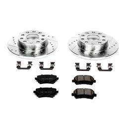 PowerStop Z23 Evolution Sport Brake Upgrade Kits for 2008 A3, 2005-2010 JETTA, 2006-2009 RABBIT - K4627