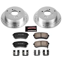 PowerStop Z23 Evolution Sport Brake Upgrade Kits for 2006-2011 RIO5, RIO, 2006-2007 ACCENT - K4653