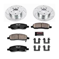 PowerStop Z23 Evolution Sport Brake Upgrade Kits for 2006-2011 DTS, LUCERNE - K4658