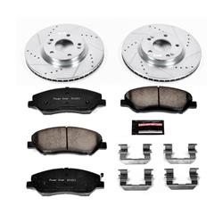 PowerStop Z23 Evolution Sport Brake Upgrade Kits for 2007-2009 SANTA FE - K4665