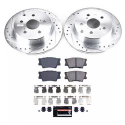 PowerStop Z23 Evolution Sport Brake Upgrade Kits for 2010-2012 HS250H, 2006-2018 RAV4 - K4671