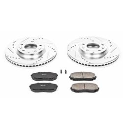 PowerStop Z23 Evolution Sport Brake Upgrade Kits for 2007-2012 CX-7 - K4676