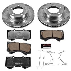 PowerStop Z36 Truck and Tow Brake Upgrade Kits for 2008-2015 LAND CRUISER, LX570 - K4696-36
