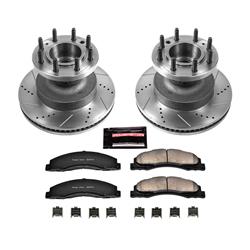 PowerStop Z23 Evolution Sport Brake Upgrade Kits for 2008-2025 E-350 SUPER DUTY, E-450 SUPER DUTY - K4717