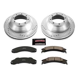PowerStop Z23 Evolution Sport Brake Upgrade Kits for 2008-2025 E-350 SUPER DUTY, 2017-2018 E-450 SUPER DUTY - K4719