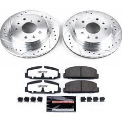 PowerStop Z26 Street Warrior Brake Upgrade Kits for 1986-1991 RX-7 - K472-26