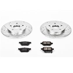 PowerStop Z23 Evolution Sport Brake Upgrade Kits for 2009-2013 MATRIX, 2009-2010 VIBE, 2008-2015 XB - K4737