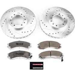 PowerStop Z26 Street Warrior Brake Upgrade Kits for 1991-1996 MONTERO, 1997-2004 MONTERO SPORT - K4981-26