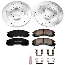 PowerStop Z23 Evolution Sport Brake Upgrade Kits for 1991-1996 MONTERO, 1997-2004 MONTERO SPORT - K4981