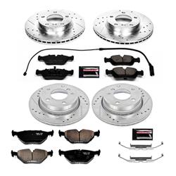 PowerStop Z23 Evolution Sport Brake Upgrade Kits for 1998-1999 323I, 1996-1999 328I - K499