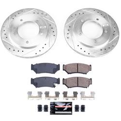 PowerStop Z23 Evolution Sport Brake Upgrade Kits for 2000-2004 TRACKER, 1999-2004 VITARA - K5014