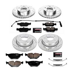 PowerStop Z23 Evolution Sport Brake Upgrade Kits for 2000 323CI, 1999-2000 323I - K507