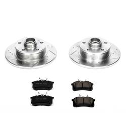 PowerStop Z23 Evolution Sport Brake Upgrade Kits for 1994-1999 GOLF, 1994-1998 JETTA, 1993-1994 PASSAT - K512