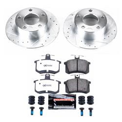 PowerStop Z26 Street Warrior Brake Upgrade Kits for 1995-1997 A6, 1995-1998 A6 QUATTRO - K514-26