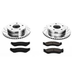 PowerStop Z23 Evolution Sport Brake Upgrade Kits for 2000-2001 RAM 1500 - K5142