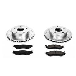 PowerStop Z23 Evolution Sport Brake Upgrade Kits for 2000-2001 RAM 1500 - K5143