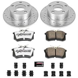 PowerStop Z26 Street Warrior Brake Upgrade Kits for 1998-2004 A6, 1998-2005 PASSAT - K515-26