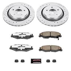 PowerStop Z26 Street Warrior Brake Upgrade Kits for 2005-2013 CORVETTE, 2006-2009 XLR - K5159-26
