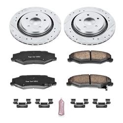 PowerStop Z23 Evolution Sport Brake Upgrade Kits for 2005-2013 CORVETTE, 2006-2009 XLR - K5159