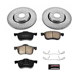 PowerStop Z23 Evolution Sport Brake Upgrade Kits for 2001-2009 S60, 1999-2006 S80, 2001-2007 V70 - K5193