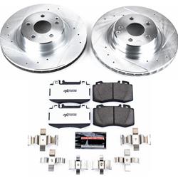 PowerStop Z26 Street Warrior Brake Upgrade Kits for 1999-2003 CL500, 2000-2002 S430, 2000-2003 S500 - K5235-26