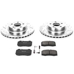 PowerStop Z23 Evolution Sport Brake Upgrade Kits for 2006 E350, 2003-2006 E500 - K5239