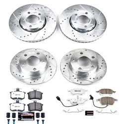 PowerStop Z26 Street Warrior Brake Upgrade Kits for 1999-2001 A4 QUATTRO - K530-26