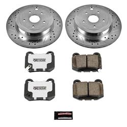 PowerStop Z26 Street Warrior Brake Upgrade Kits for 2008-2014 IMPREZA, 2020 WRX, 2015-2017 WRX STI - K5305-26