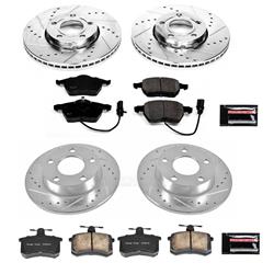 PowerStop Z23 Evolution Sport Brake Upgrade Kits for 1999-2001 A4 QUATTRO - K530