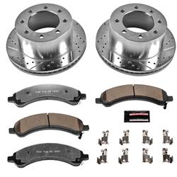 PowerStop Z36 Truck and Tow Brake Upgrade Kits for 2003-2008 EXPRESS 3500, SAVANA 3500 - K5328-36